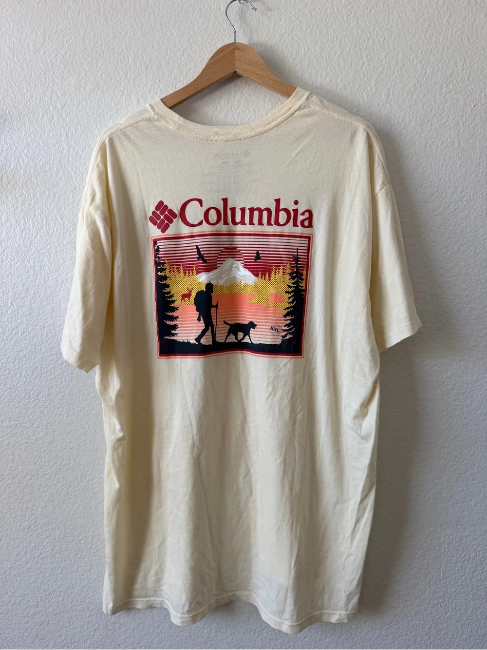 NWOT Columbia Graphic Hiking T-Shirt XXL |   Gorpcore Outdoors Camping